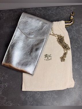 NWOT Il Bisonte Bigallo Women’s Cellphone Crossbody Holder in Genuine Leather